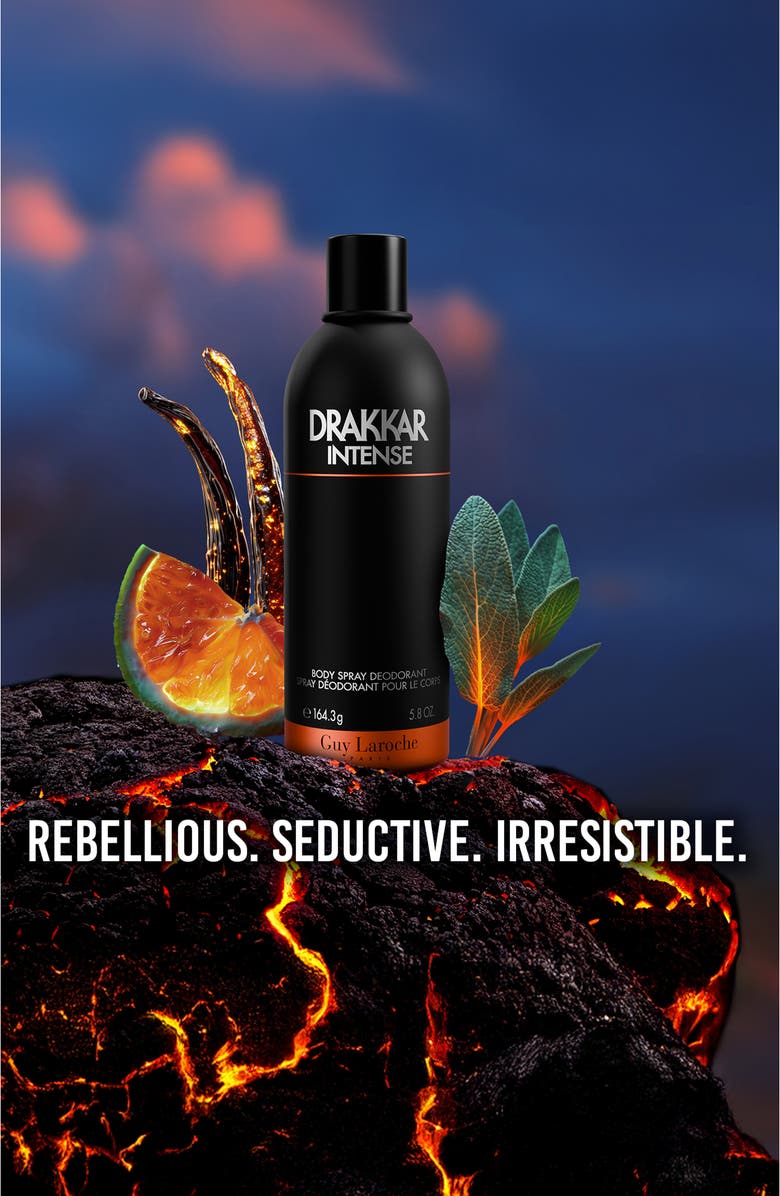DRAKKAR By Guy Laroche Drakkar Intense Body Spray Deodorant, Alternate, color, 