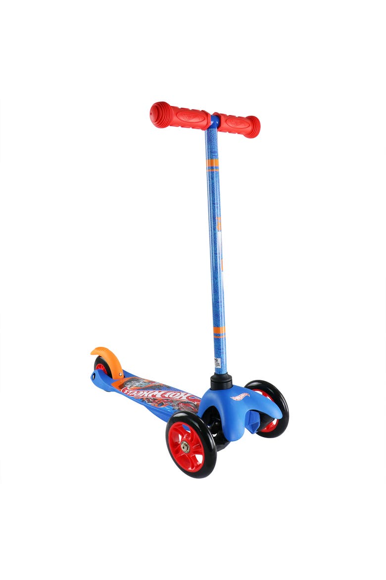 Tilt and Turn 3 Wheel Scooter, Main, color, Red