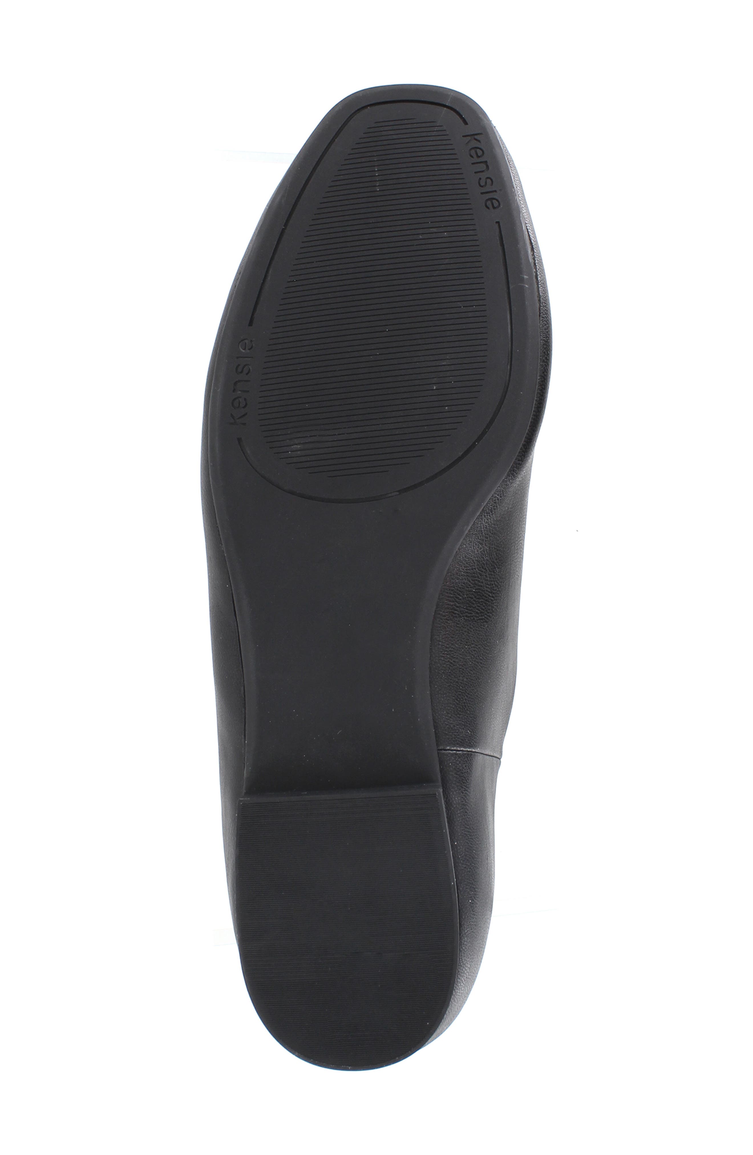 Nathaly Faux Shearling Lined Mule, Alternate, color, BLACK FAUX LEATHER