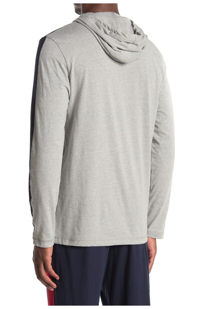 Tommy Hilfiger Hooded Long Sleeve Lounge T-Shirt, Alternate, color,