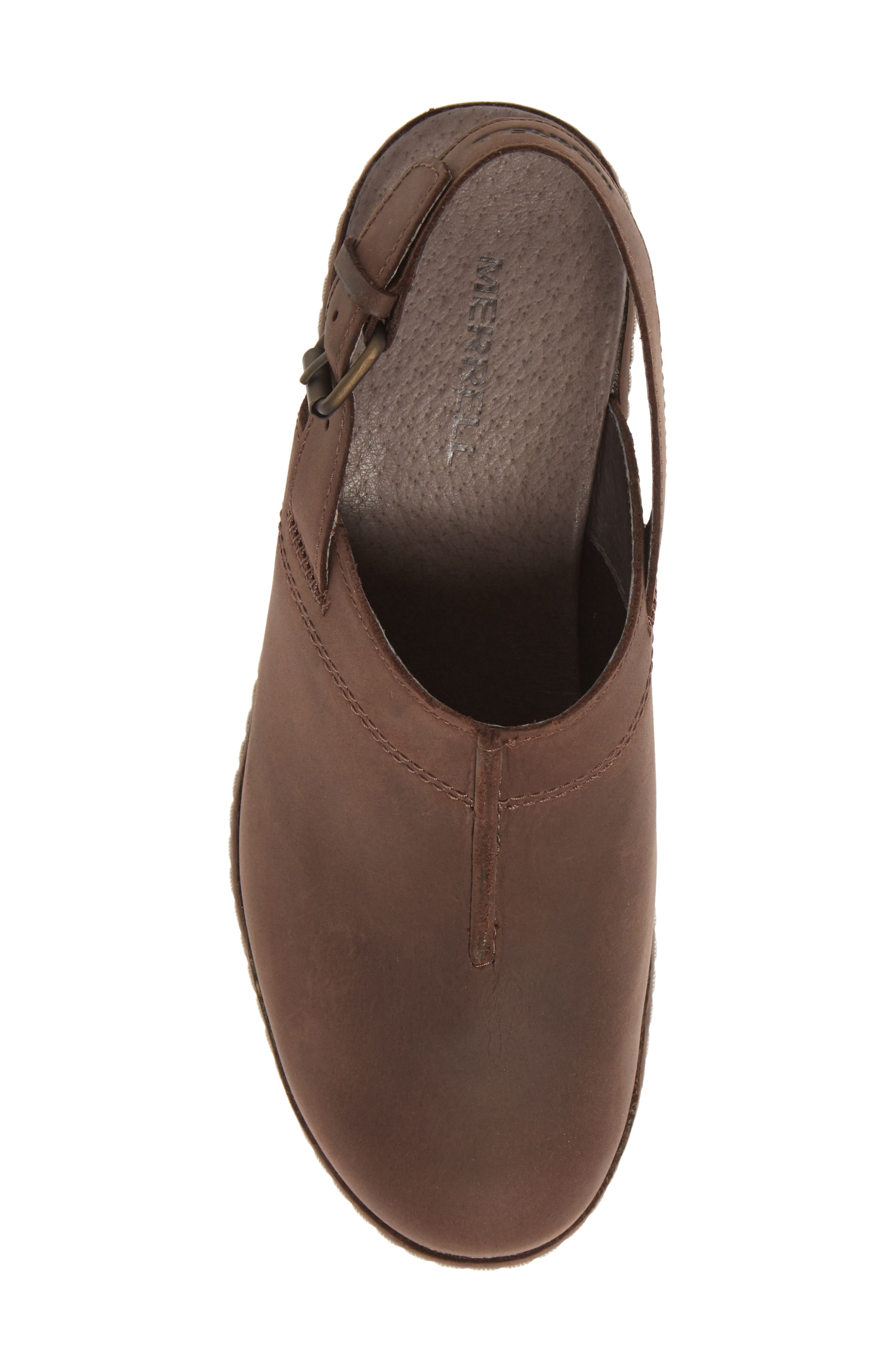Halendi Clog, Alternate, color, BRACKEN LEATHER