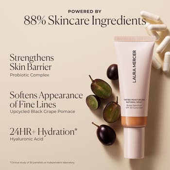 Tinted Moisturizer Natural Dewy SPF 30 with Hyaluronic Acid