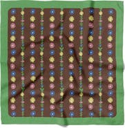 Centinelle Tiny Flowers Cotton Silk Bandana