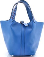 Pre-Owned Hermes Picotin Lock Bag Tressage Epsom PM