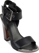 DKNY Terah Block Heel Ankle Strap Sandal