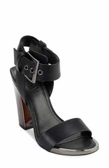 DKNY Terah Block Heel Ankle Strap Sandal