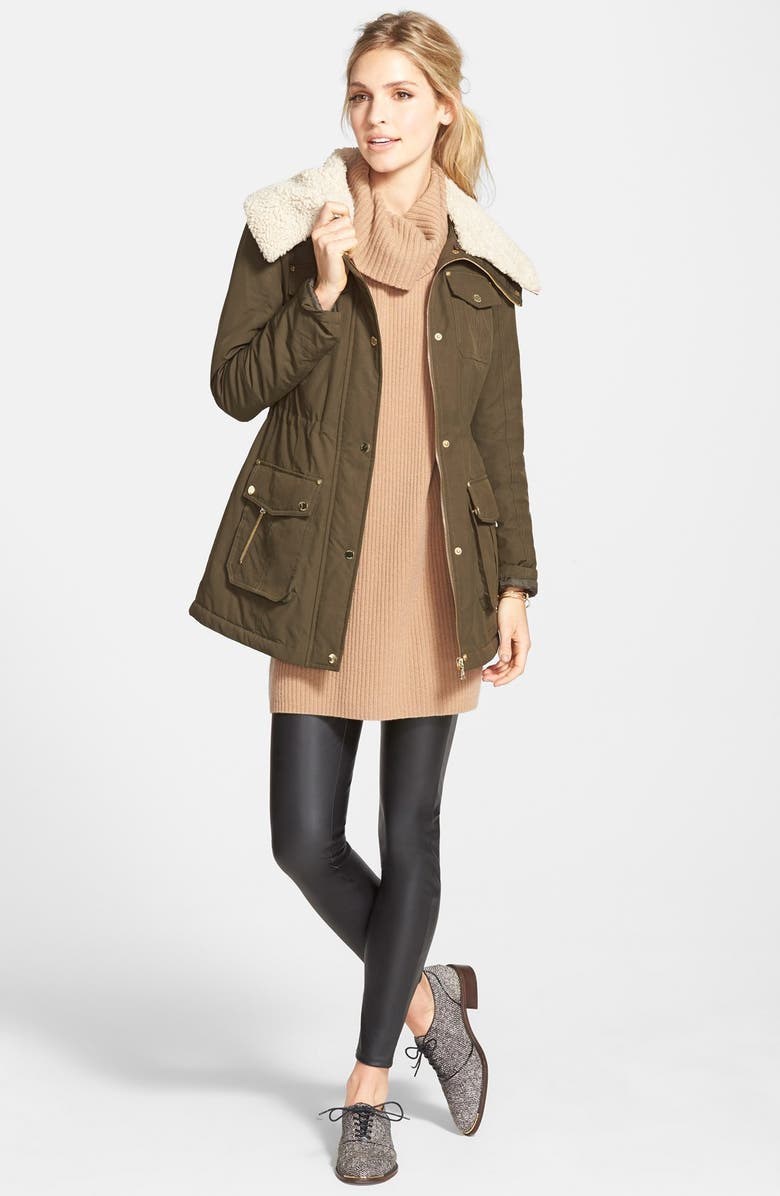 Leith Faux Leather Leggings, Alternate, color, 