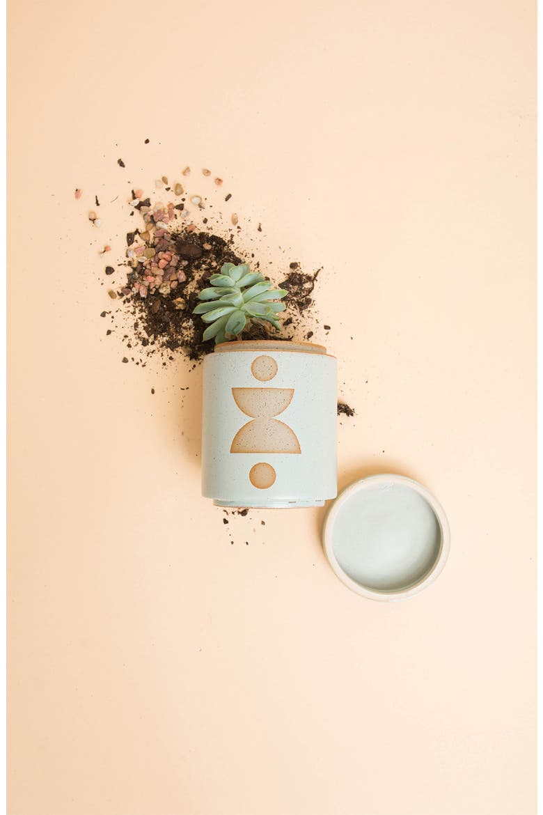 Form Glazed Ceramic Scented Candle, Alternate, color, OCEAN ROSE AND BAY