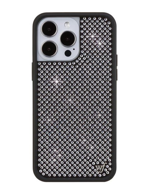 White Rhinestone iPhone Case