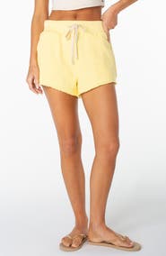 Roxy Heart Breaker Cotton Drawstring Shorts