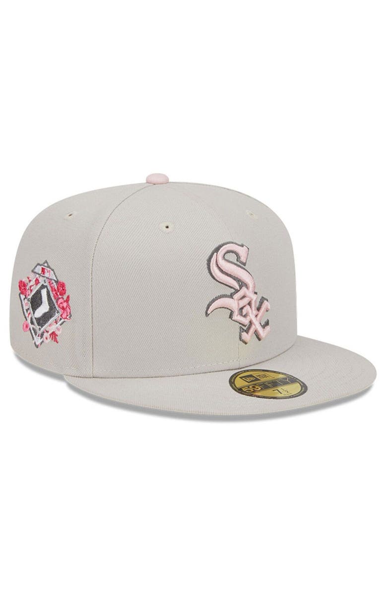 New Era Men's New Era Khaki Chicago White Sox 2023 Mother's Day On-Field 59FIFTY Fitted Hat, Main, color,