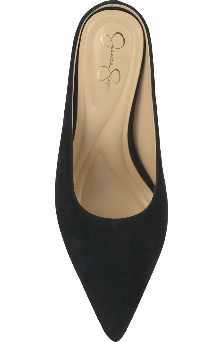 Jessica Simpson Wilix Pointed Toe Mule, Alternate, color, Black