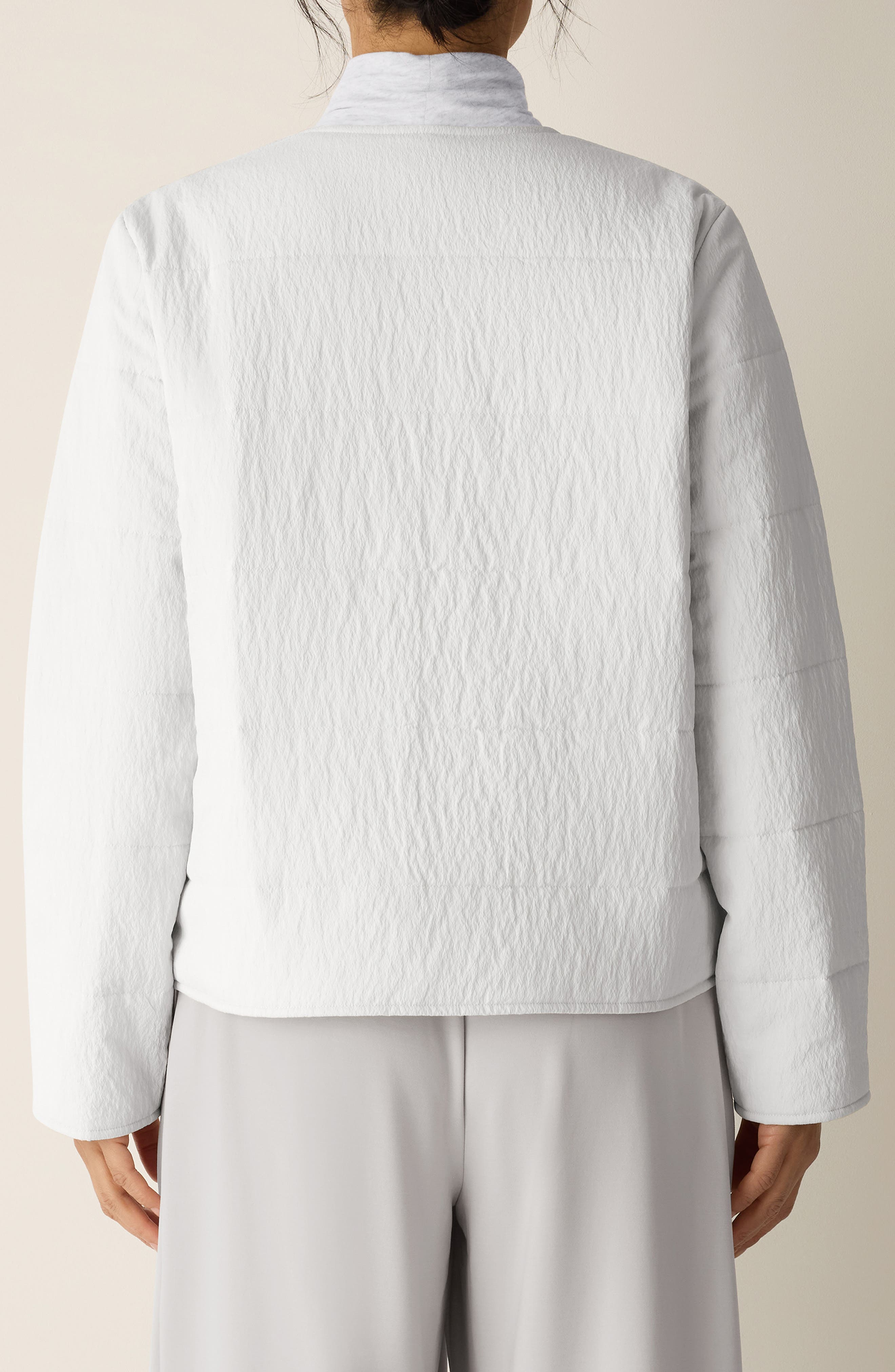 Round Neck Quilted Jacket - image 2