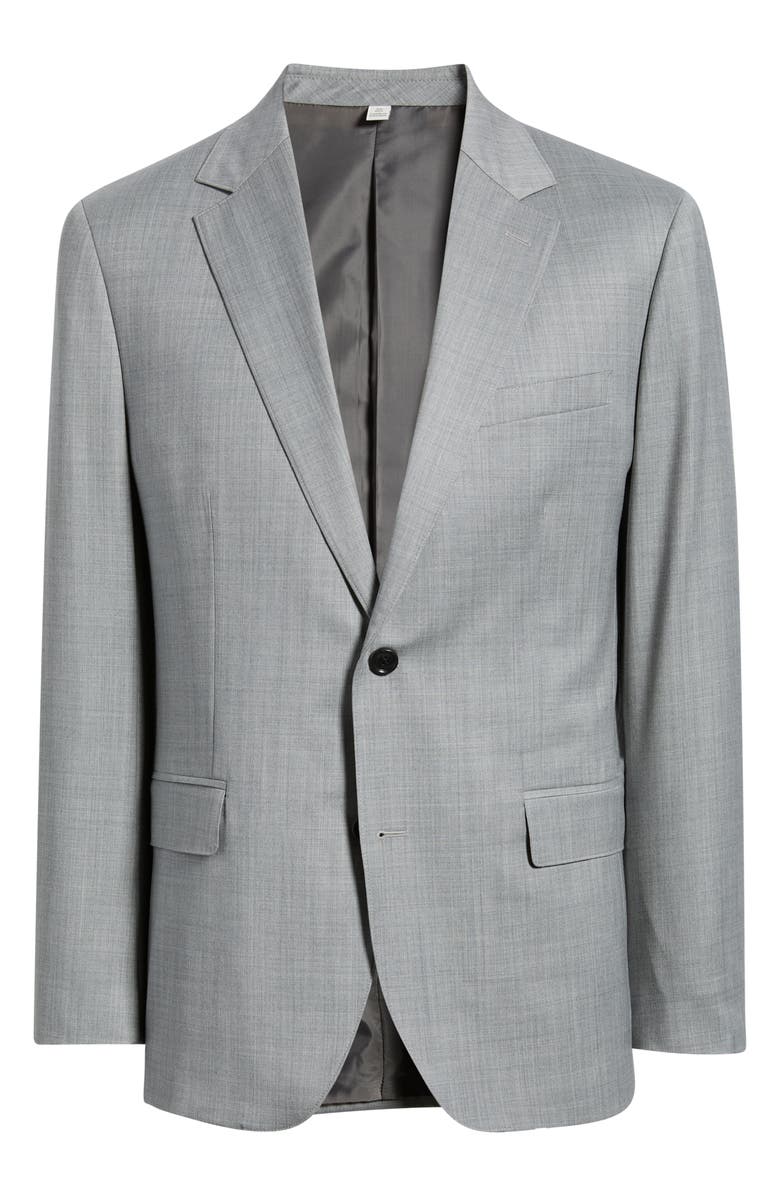 Bonobos Jetsetter Slim Fit Grey Stretch Wool Suit Jacket, Main, color, Light Grey