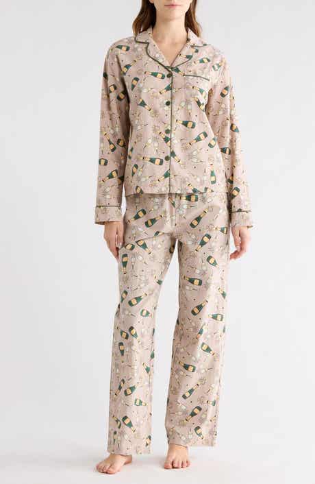Tart Kalin Champange Print Brushed Jersey Pajamas