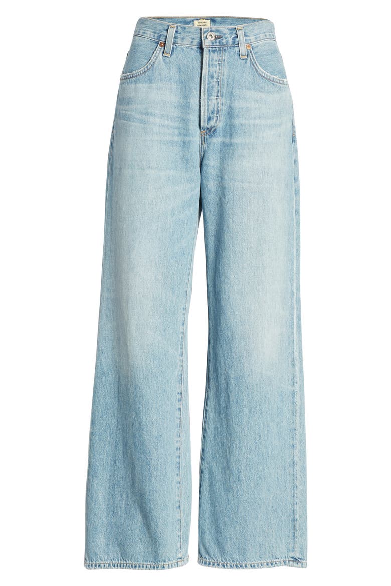 Flavie High Waist Trouser Jeans, Alternate, color, TULAROSA