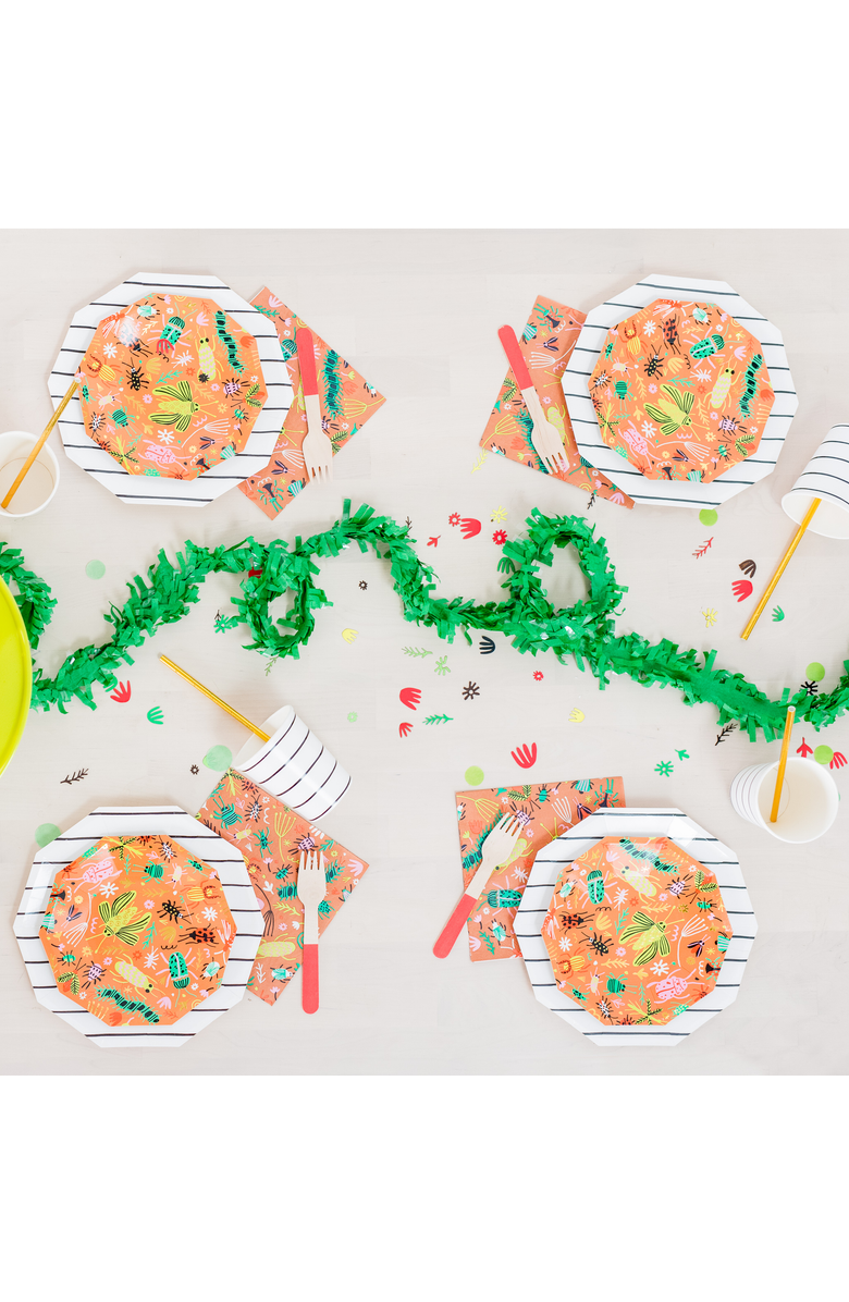 Daydream Society Backyard Bugs Print Large Napkins, Alternate, color, Assorted Pre-Pack