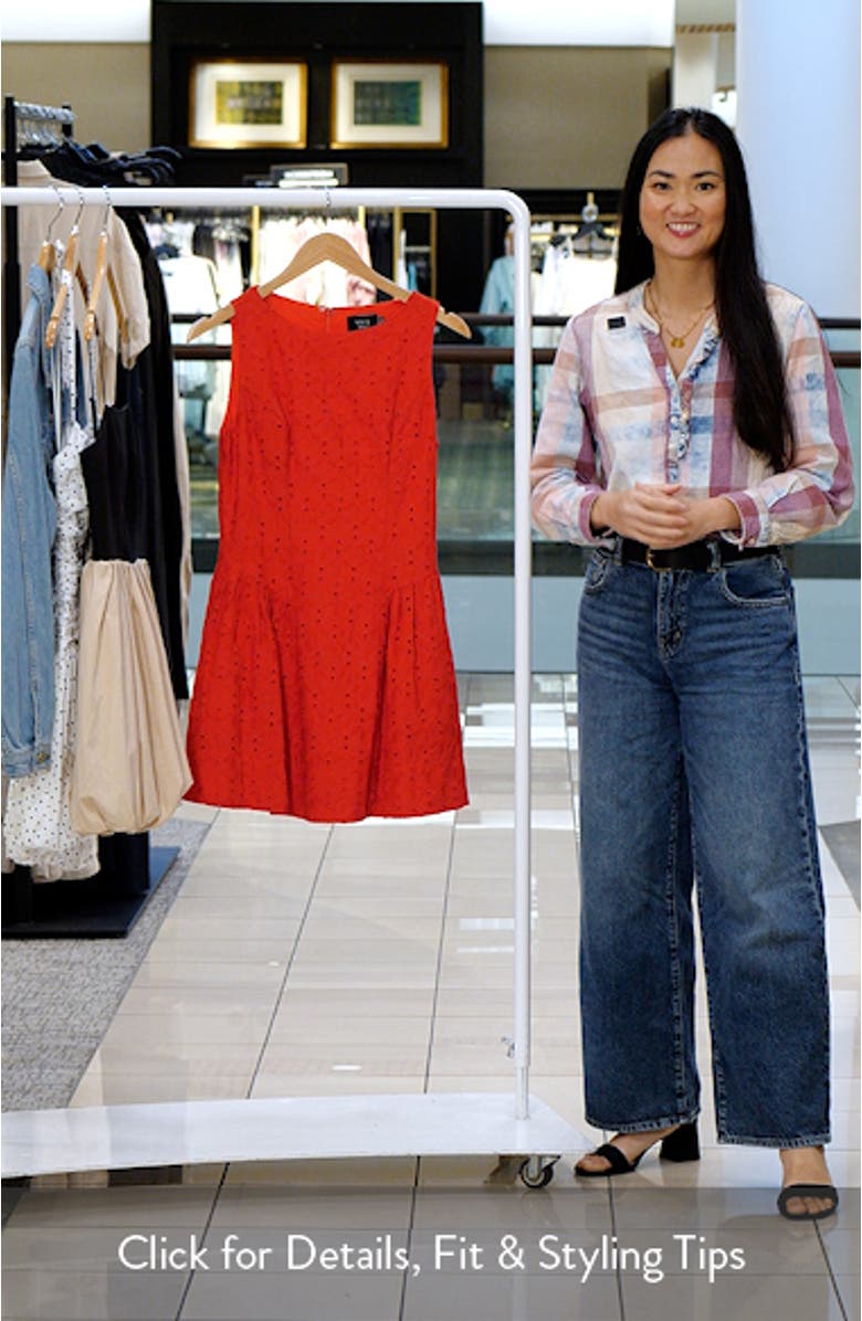 Paige Eyelet Minidress, sales video thumbnail