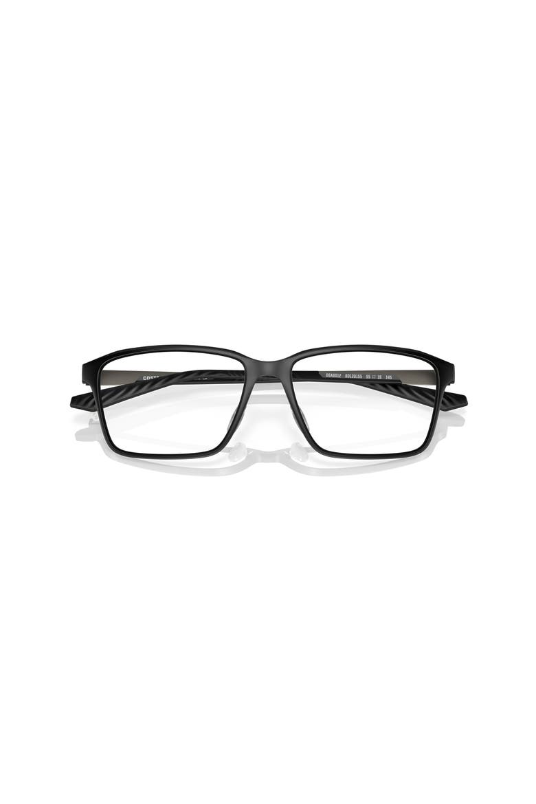 53mm Rectangle optical glasses, Alternate, color, Black