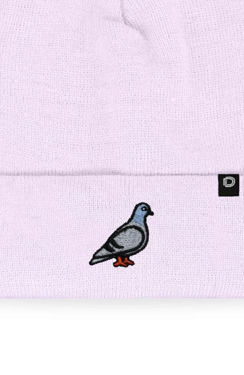 Dalix Pigeon Beanie Cap In Purple