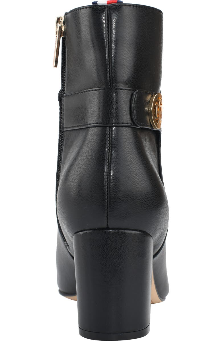 Tommy Hilfiger Monogram Block Heel Bootie, Alternate, color,