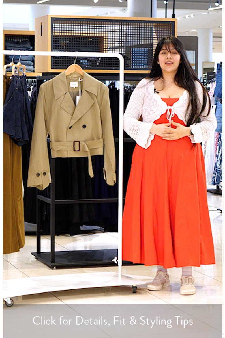 The Uniform Short Trench Coat video