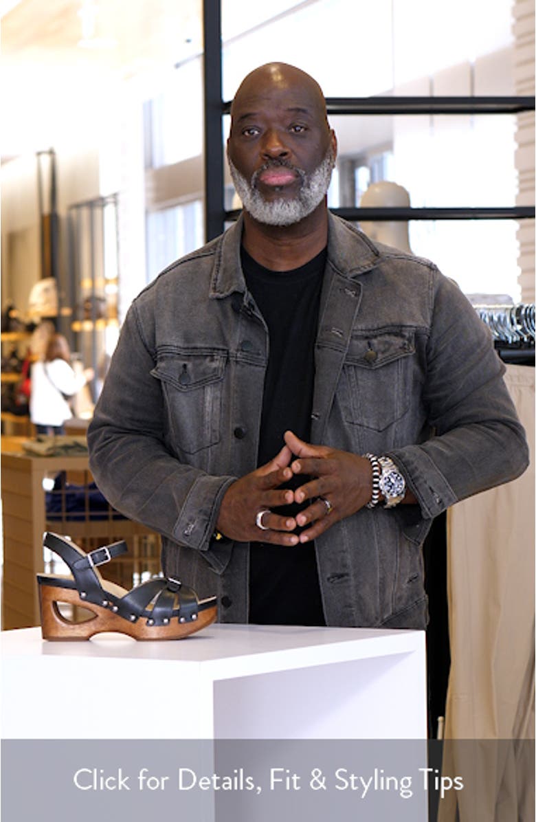 Alanna Ankle Strap Platform Wedge Sandal, sales video thumbnail