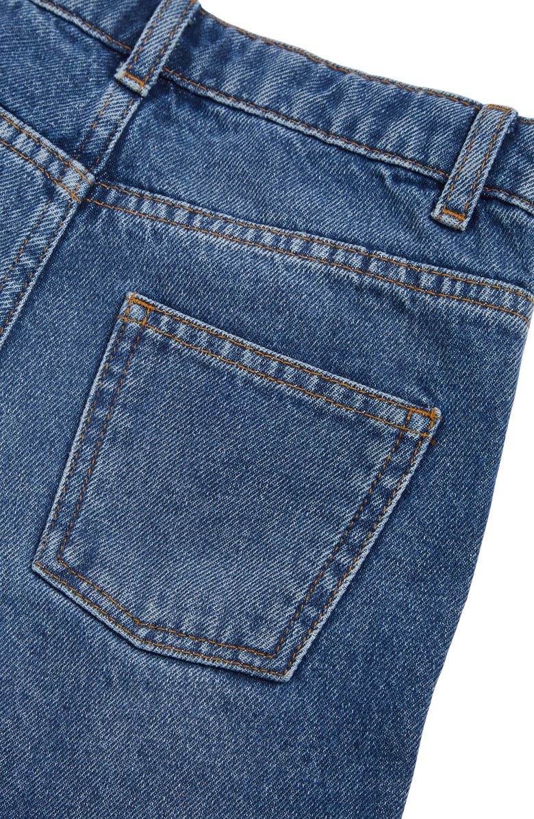 Reiss Kids' Ronnie Loose Fit Jeans, Alternate, color, Mid Blue Wash