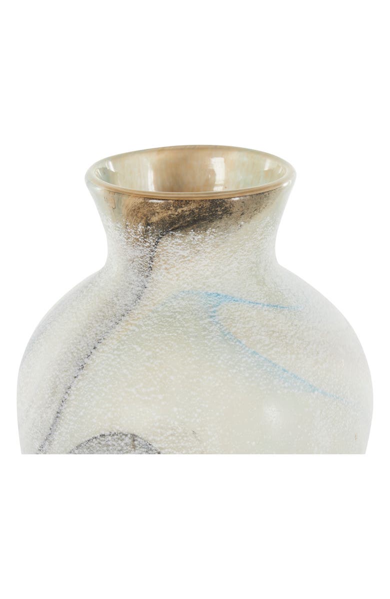 GINGER BIRCH STUDIO Marbled Glass Vase, Alternate, color, 