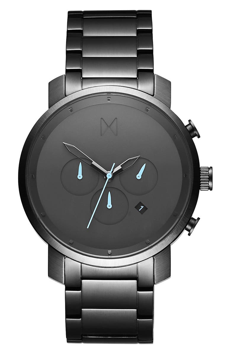 MVMT Chronograph Bracelet Watch, 45mm, Main, color, 