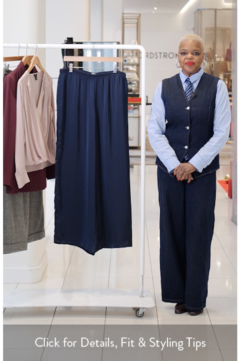 Day Gloss Wide Leg Pull-On Pants video