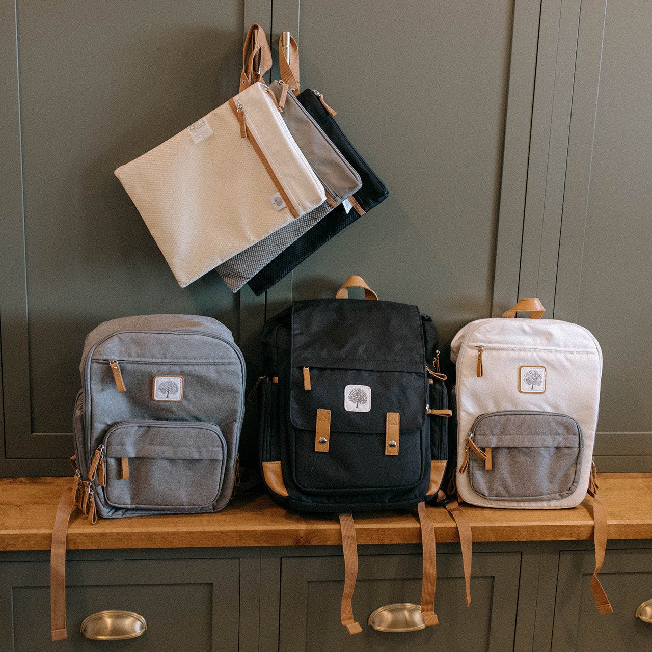 Parker Baby Co. Birch Wet Dry Bag, Alternate, color, Black