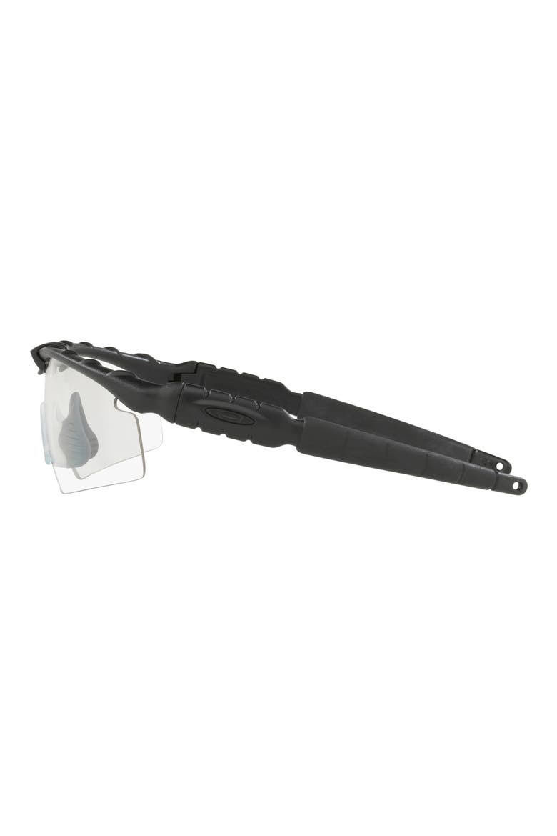 M Frame 2.0 Strike 130mm Semi Rimless Rectangular Sunglasses, Alternate, color, MATTE BLACK