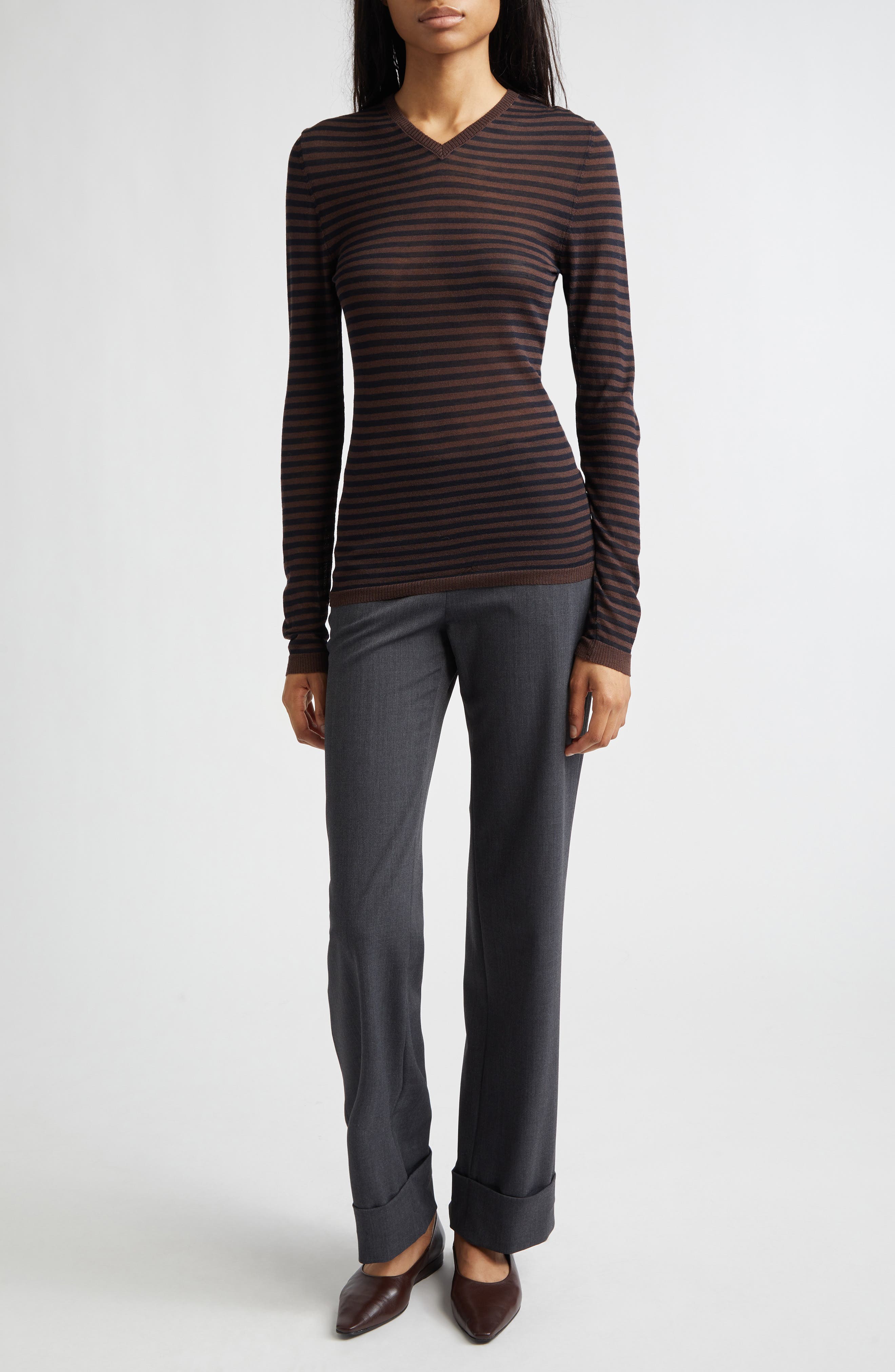 Lomba Low Waist Straight Leg Pants (Women) | Nordstrom