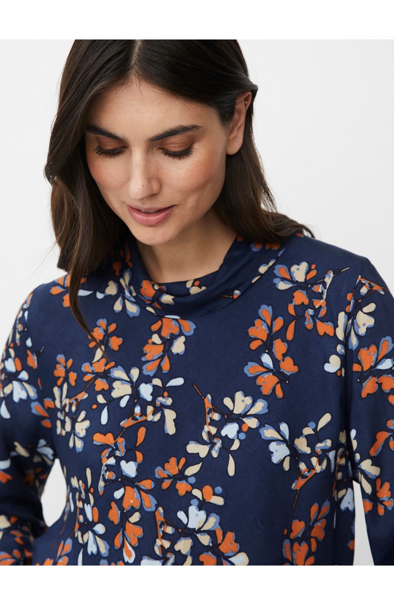 Masai Copenhagen MaDalmora High Neck Long Sleeve Top, Alternate, color, Autumnal