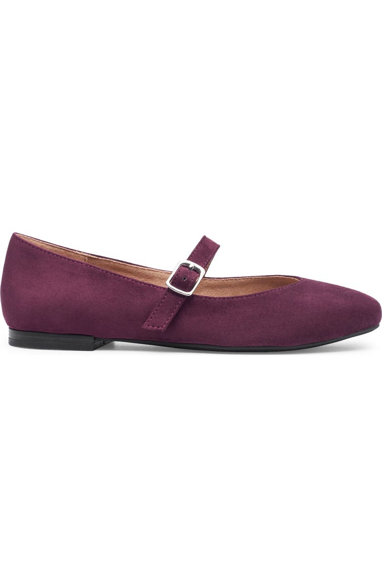 Me Too Sasha Mary Jane Flat, Alternate, color, Japanese Eggplant