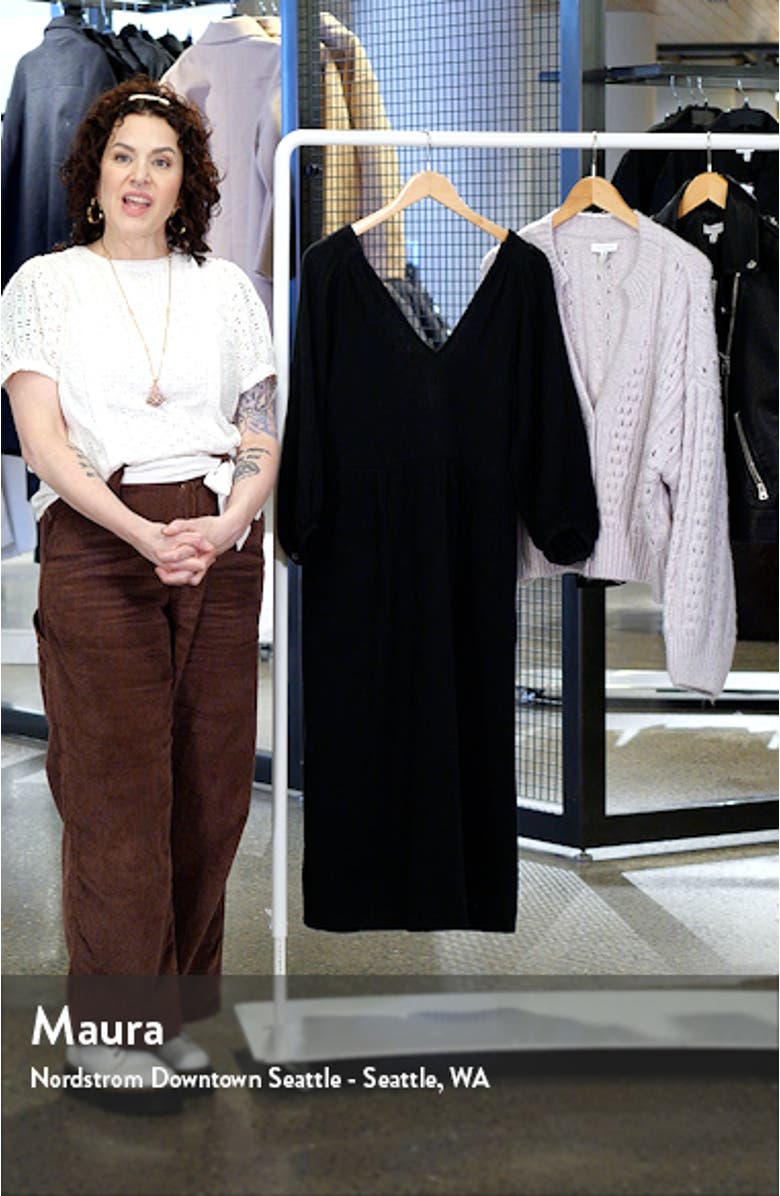 Lightspun V-Neck Midi Dress, sales video thumbnail