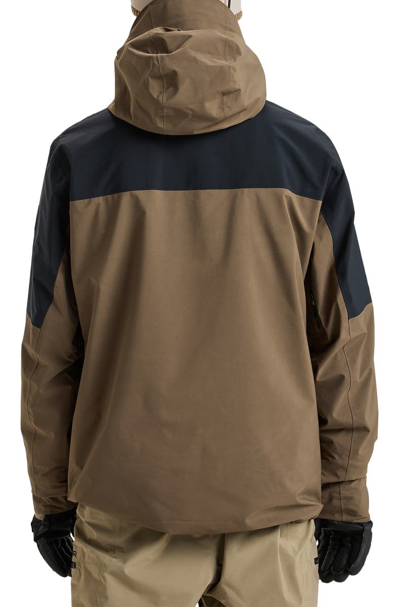 Quiksilver Forever Stretch Gore-Tex<sup>®</sup> Waterproof Ski Jacket, Alternate, color, Canteen
