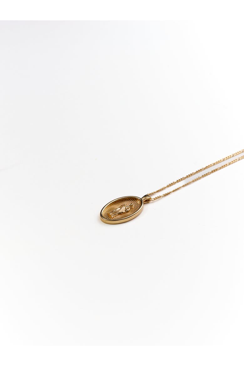 St. Judes Necklace, Main, color, 14K Recycled Gold Vermeil