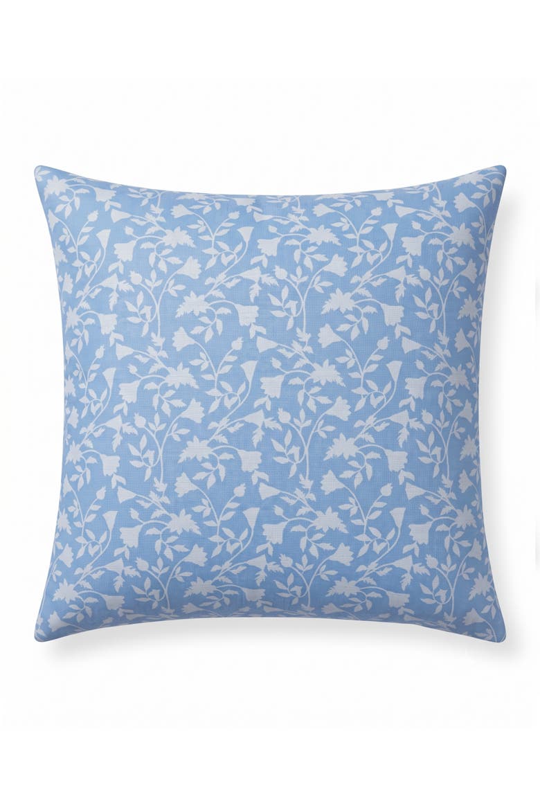 Lisel Lumbar Pillow Cover, Alternate, color, Chambray Blue