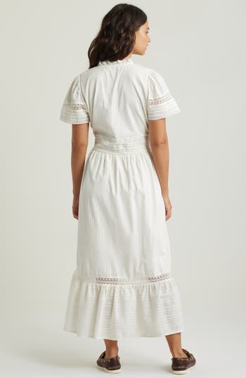 Lace Trim Maxi Dress