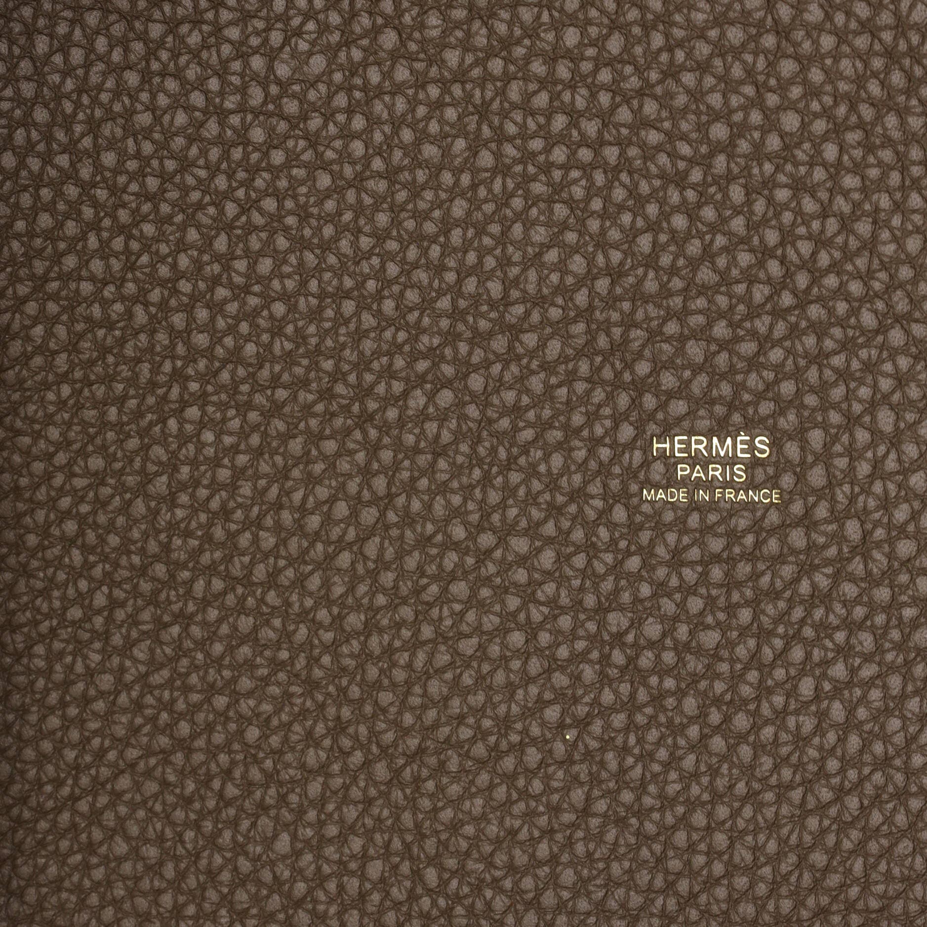 Pre-Owned Hermes Picotin Lock Bag Clemence MM, Alternate, color, Etoupe