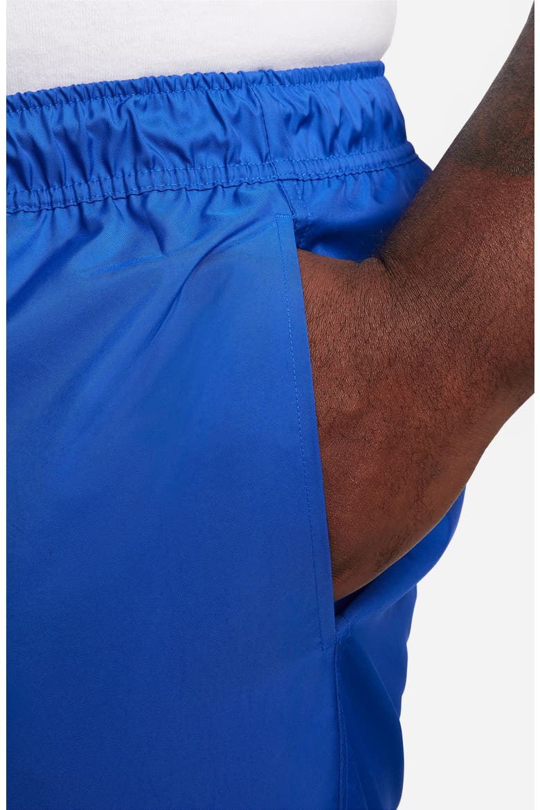Club Woven Flow Shorts, Alternate, color, 480 GAMERL/WHITE
