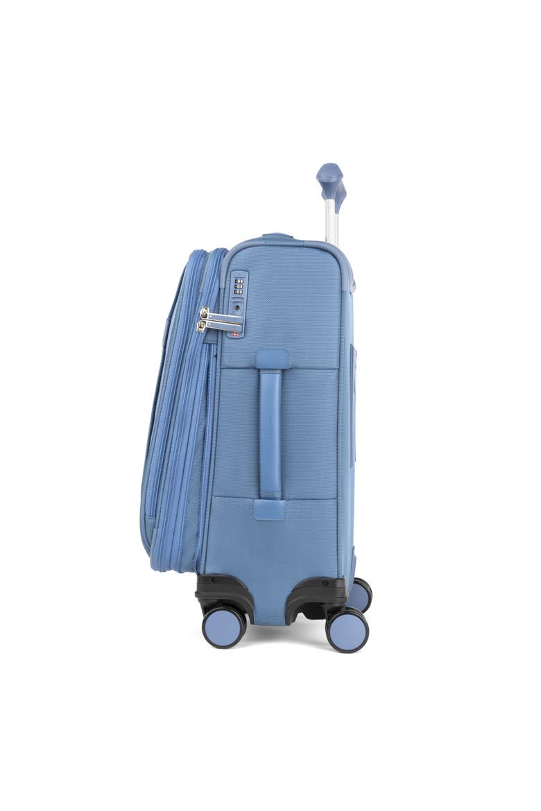 Versapack + Softside 21" Carry On & 29" Large Checked Spinner Luggage Set, Alternate, color, Elemental Blue