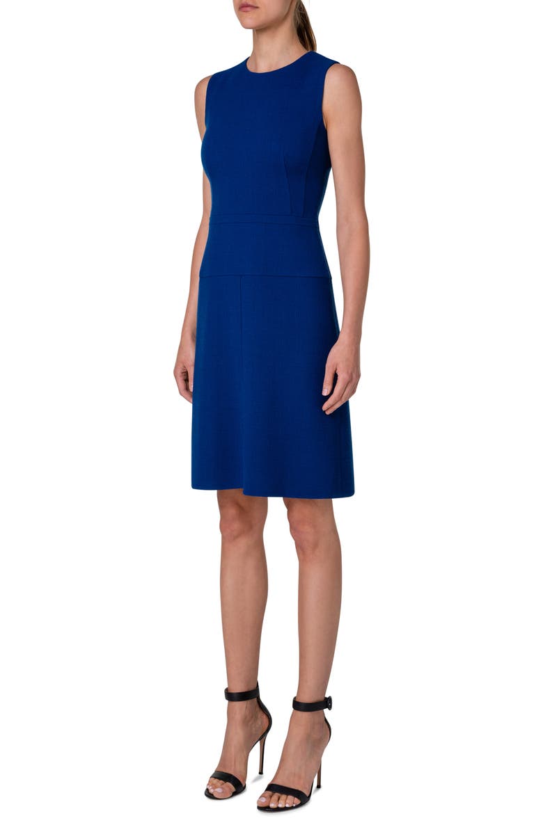 Akris Virgin Wool Sheath Dress, Alternate, color, 