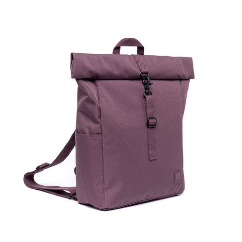 Lefrik Roll Mini Backpack In Purple