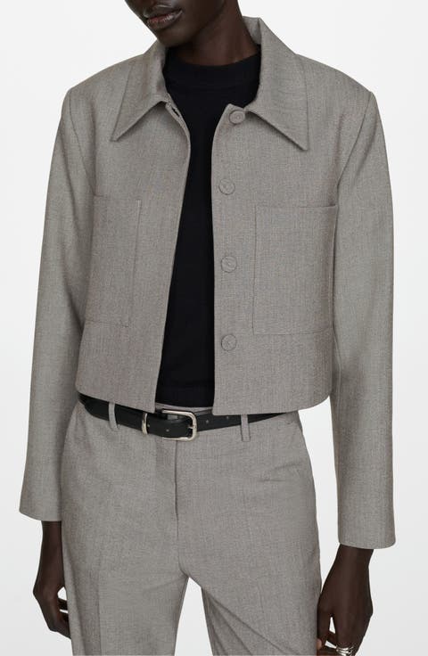 Crop Suiting Jacket