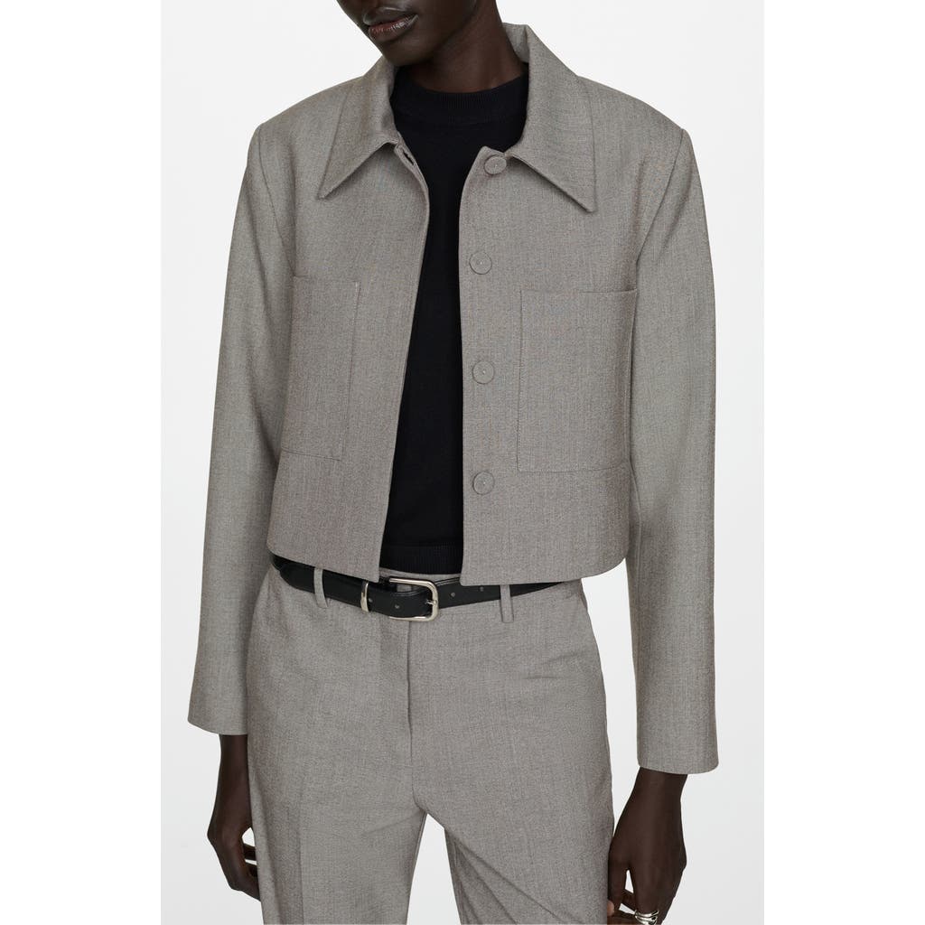 Mango Crop Suiting Jacket