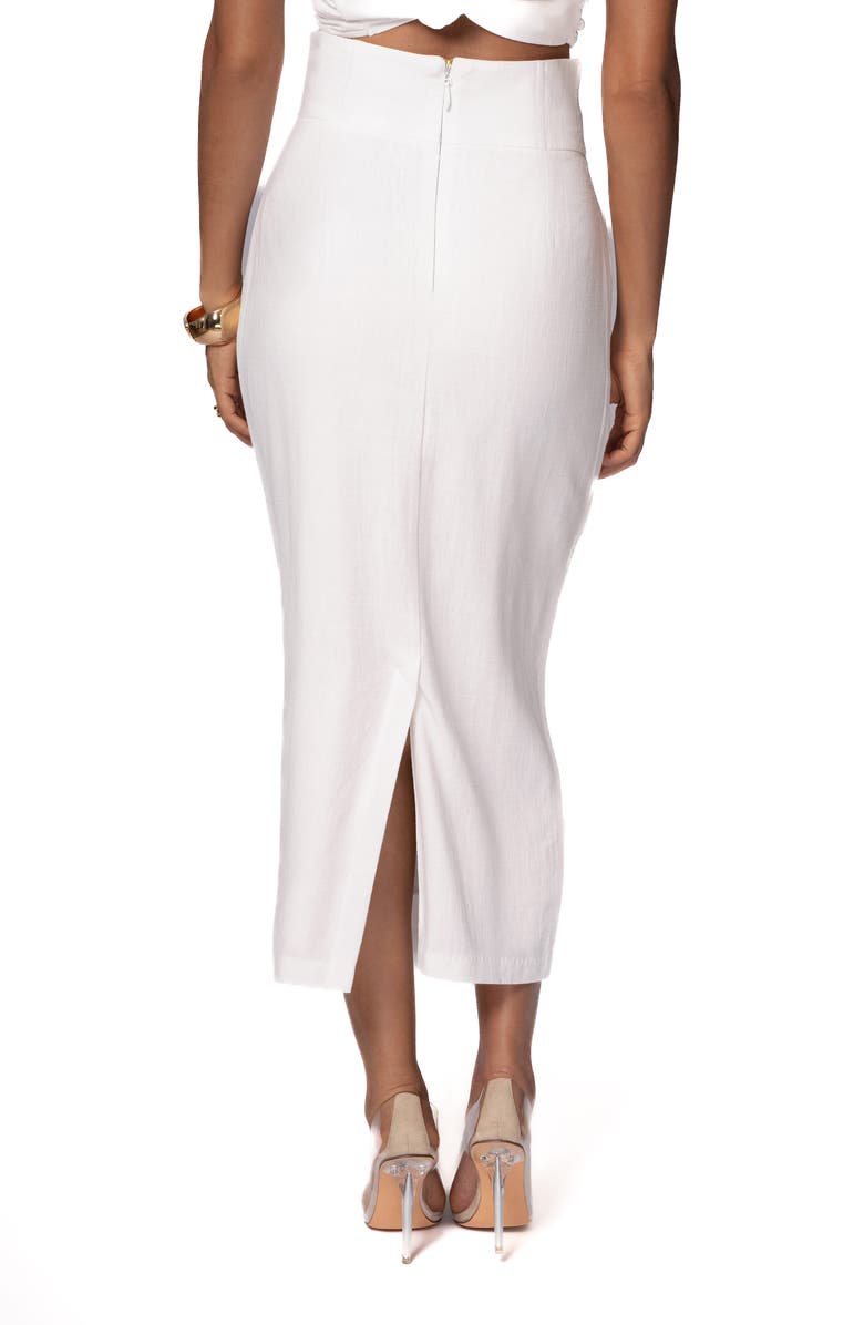 JLUXLABEL Coastland Pencil Skirt, Alternate, color, Ivory