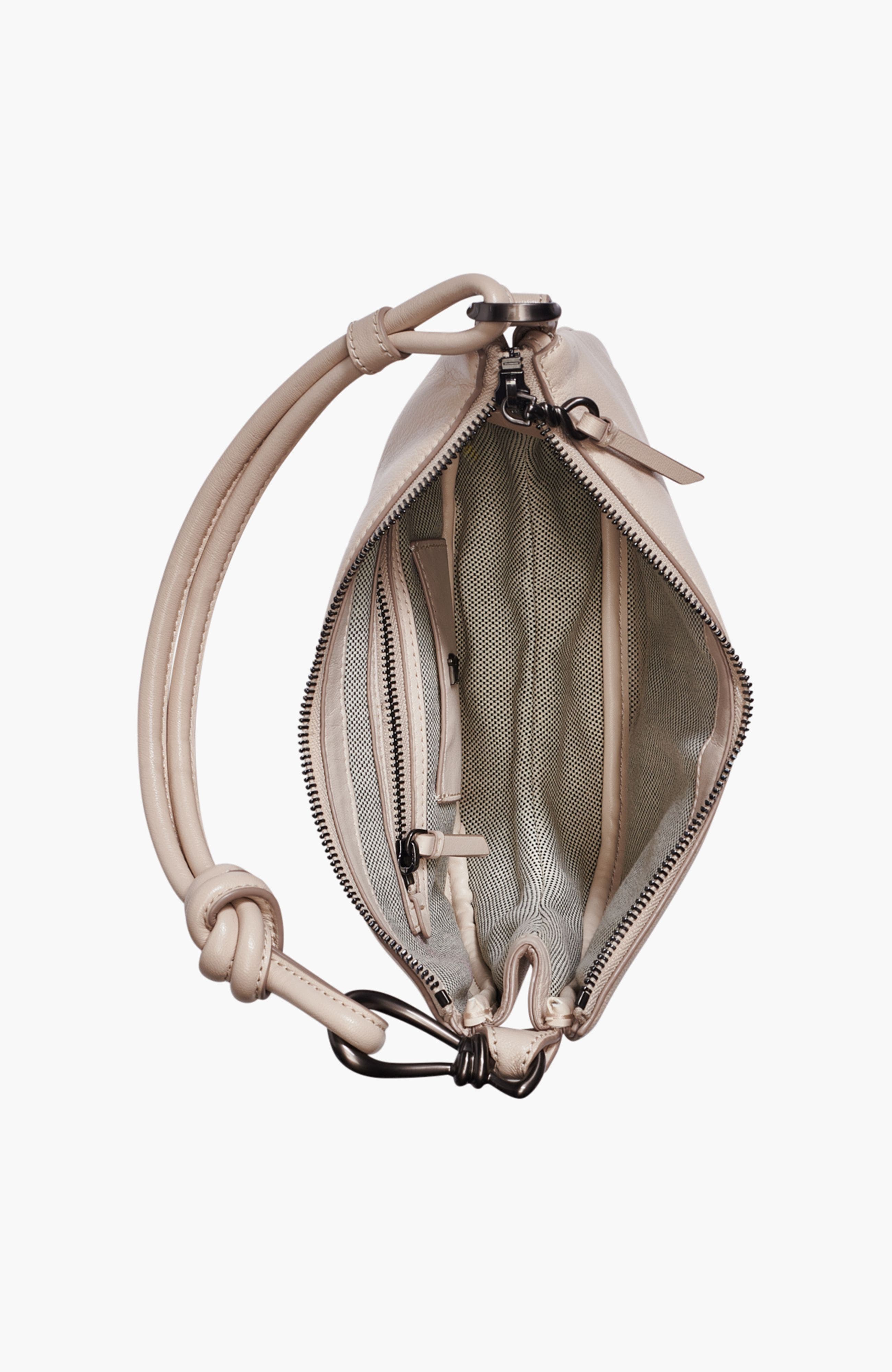 Donna Karan New York Roslyn Small Convertible Hobo, Alternate, color, Sand
